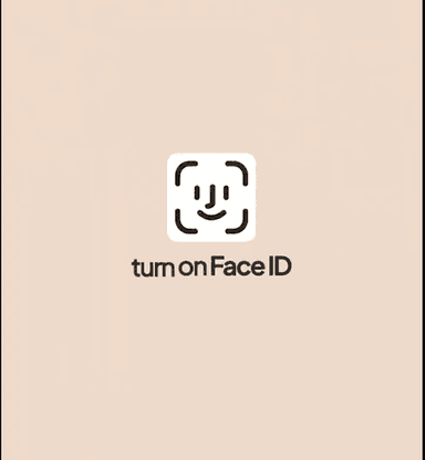 Set up Biometric login for apps